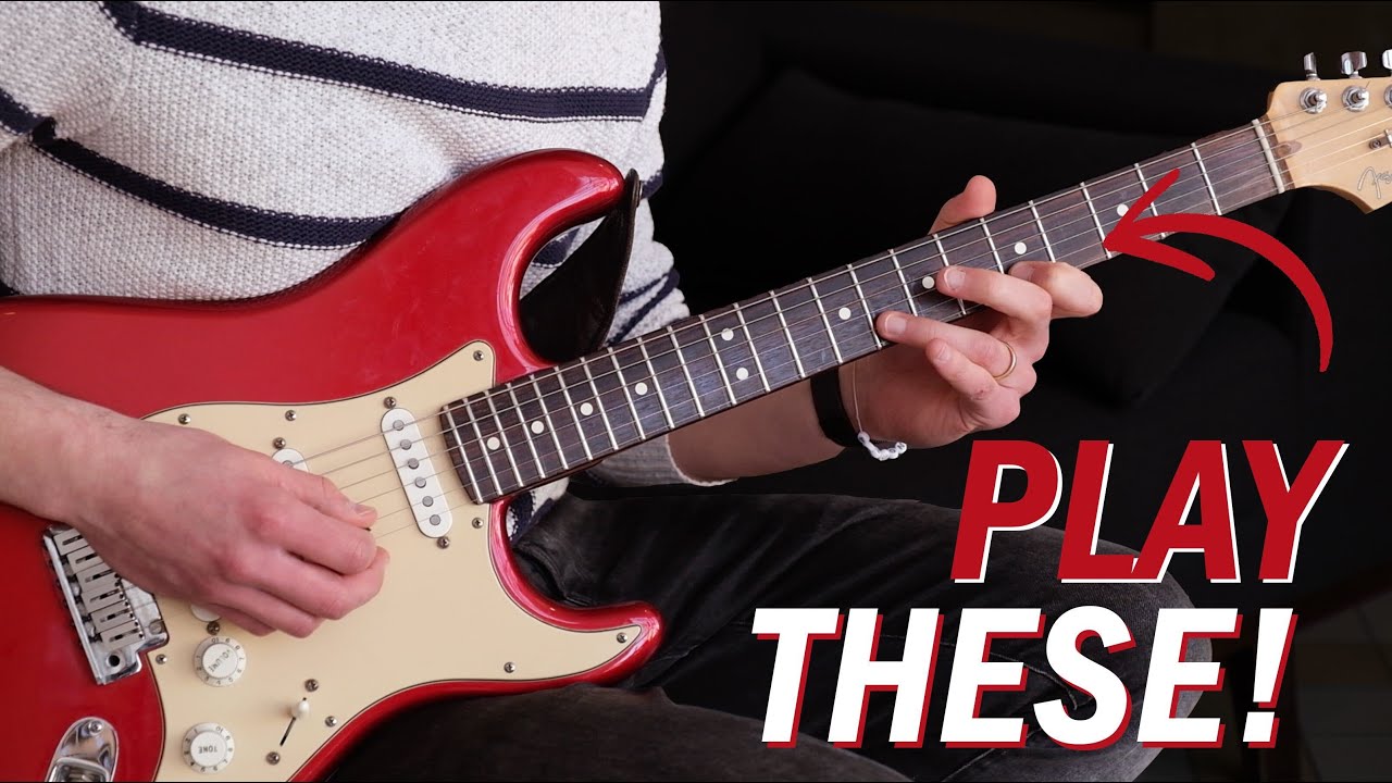 These Should Be Everyone’s 1st Blues Rock Guitar Licks (with tab)