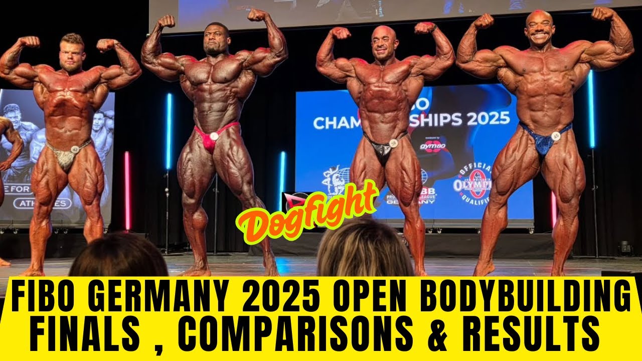 Fibo 2025 Open Bodybuilding Finals + Results , Comparisons + Was this the right call by the judges ?