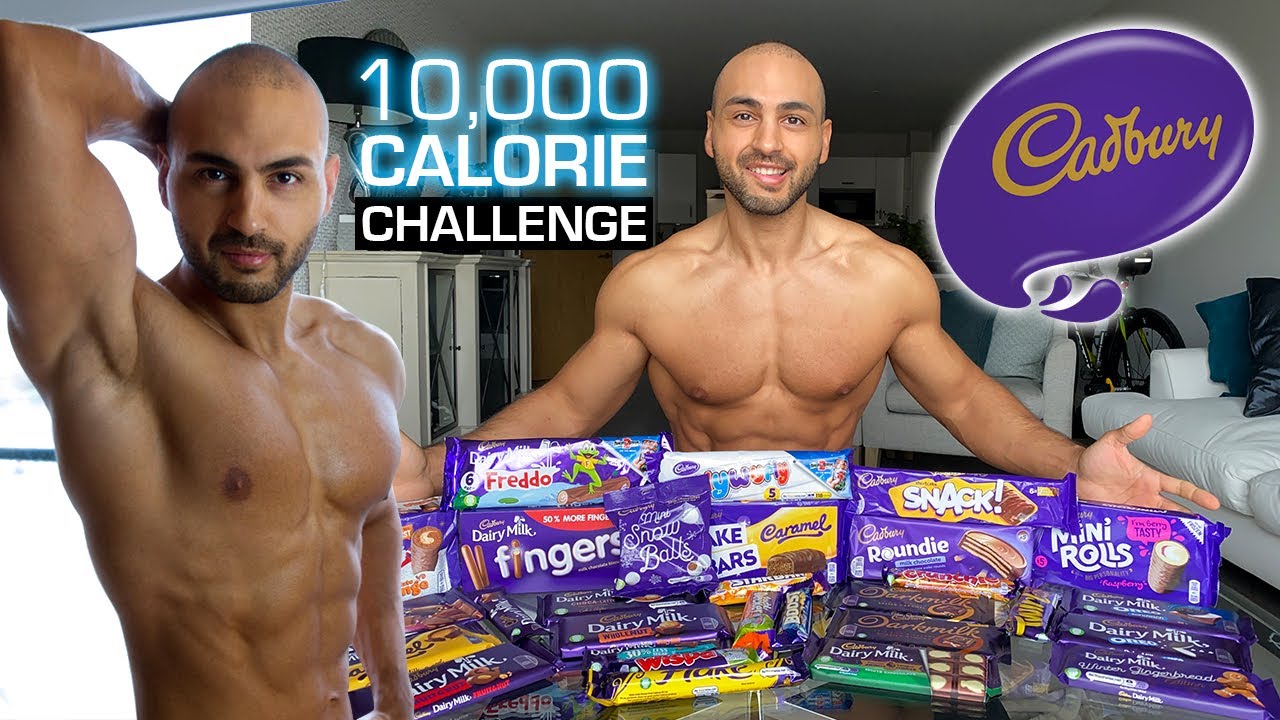 Eating 10,000 Calories of Cadbury Chocolates Challenge