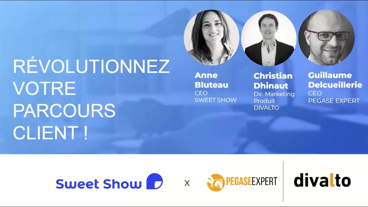 Webinaire - Sweet Show x CRM divalto weavy (07/02/2023)