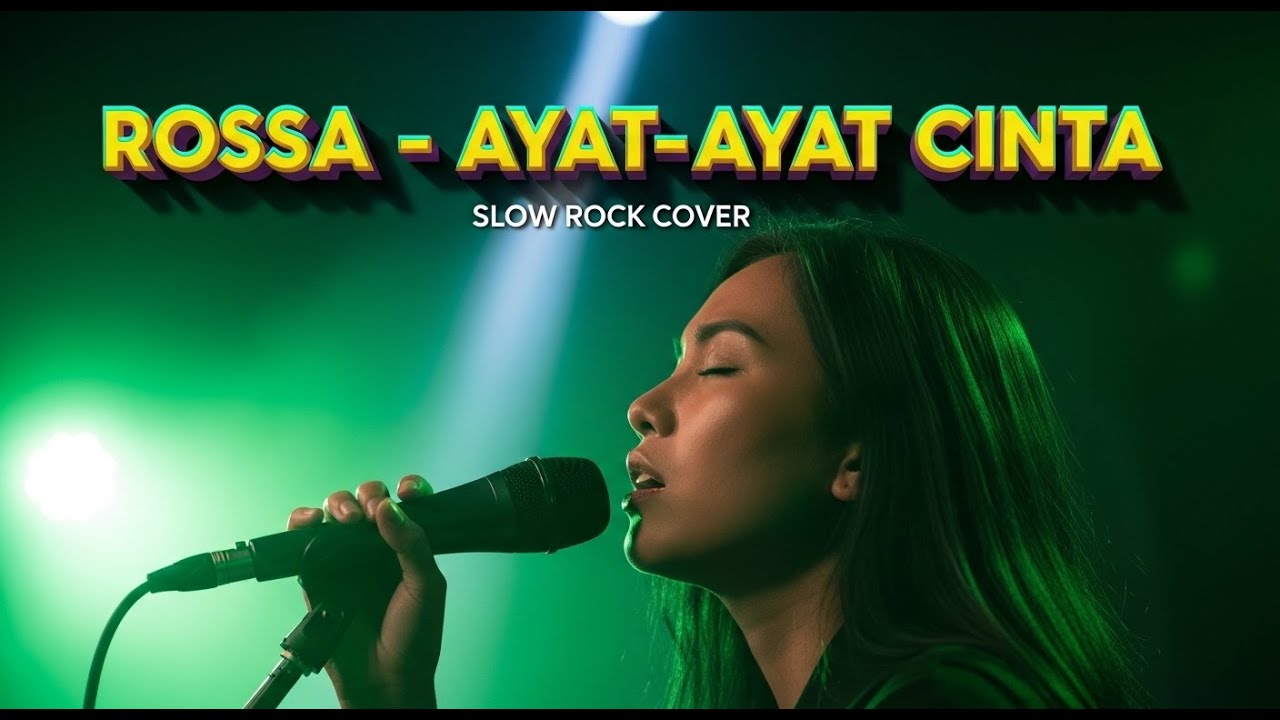 🥀 ROSSA - AYAT AYAT CINTA | Slow Rock Cover | Versi Ini Bikin Merinding!
