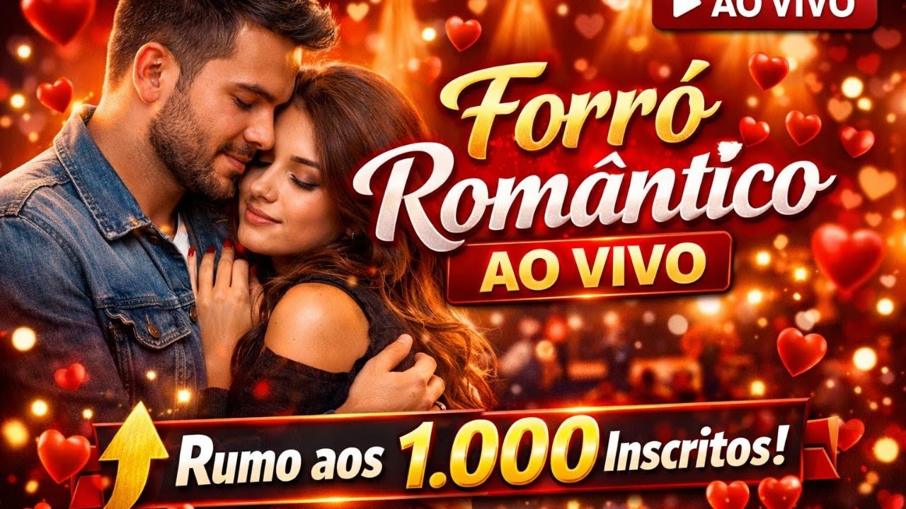 Forró Romântico Ao Vivo ❤️ Só Sofrência Que Toca o Coração | Rumo aos 1.000 Inscritos