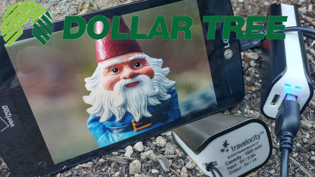 A USB power bank from the Dollar Tree! What does a buck get you?
