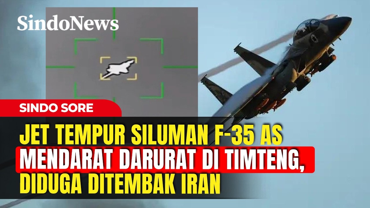 Detik-Detik Rudal Iran Tembak Jet Tempur Amerika Serikat | Sindo Sore | 20/03