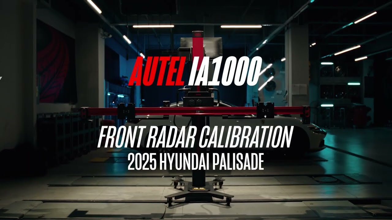 Front Radar Calibration on a 2025 Hyundai Palisade | Autel IA1000 & Ultra S2
