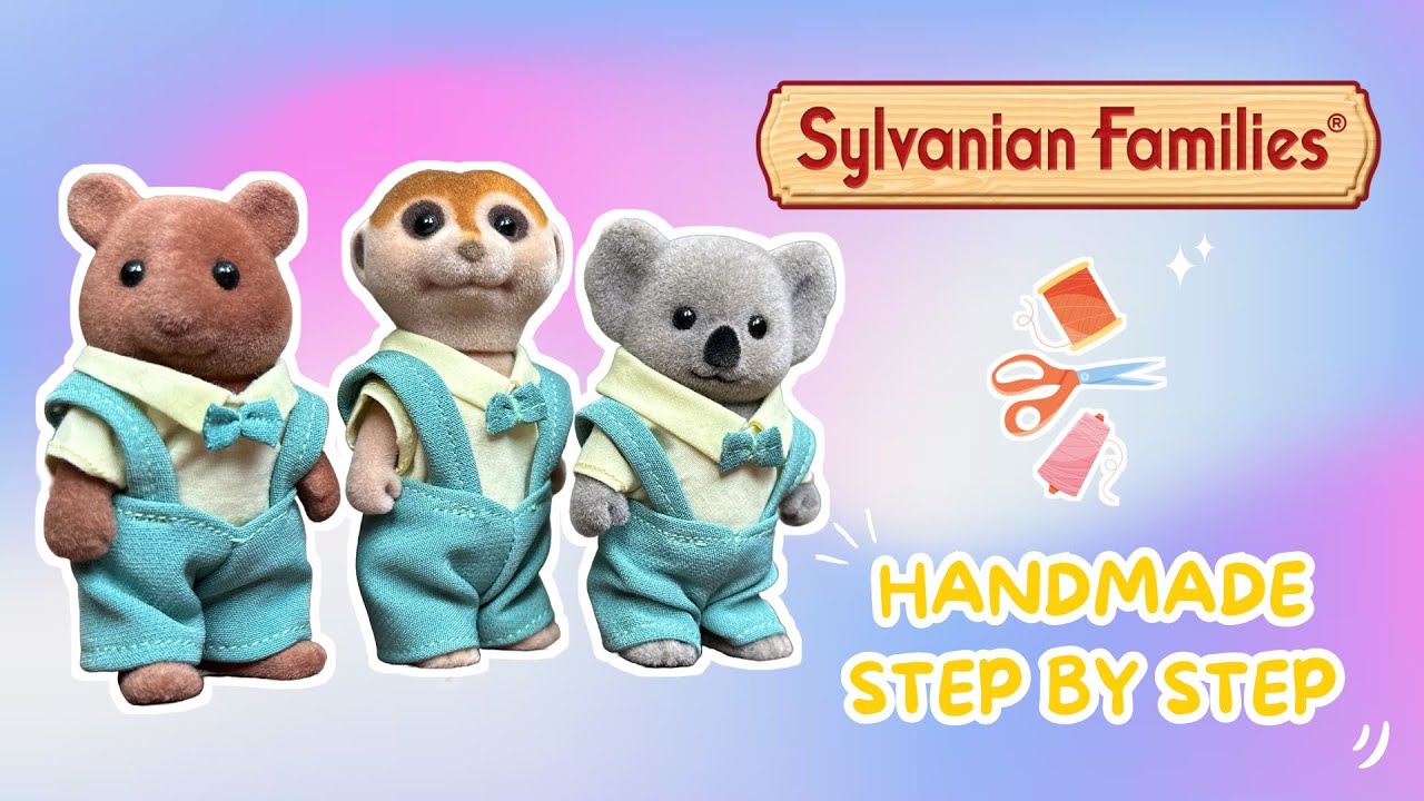 How to Make a Sylvanian Male's Outfit | Sylvanian Families | DIY