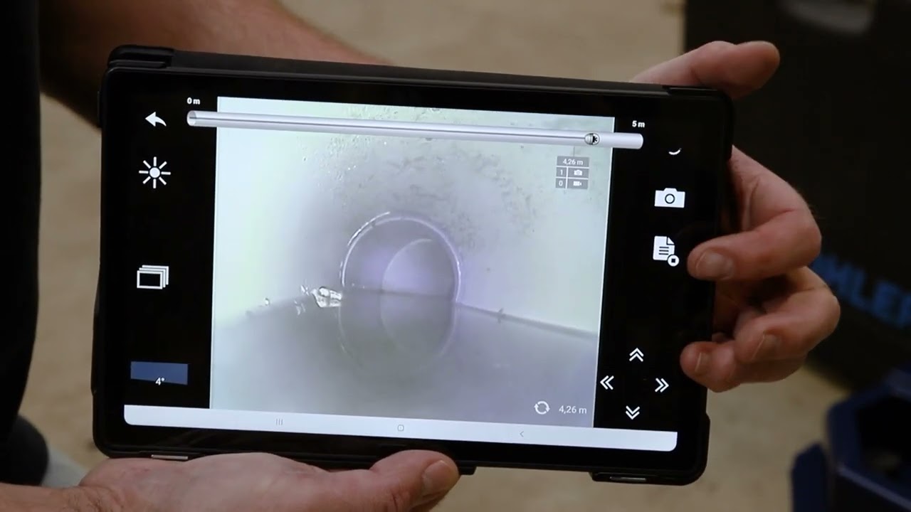 Wöhler VIS 500 video-inspectie camera voor rioleringssystemen