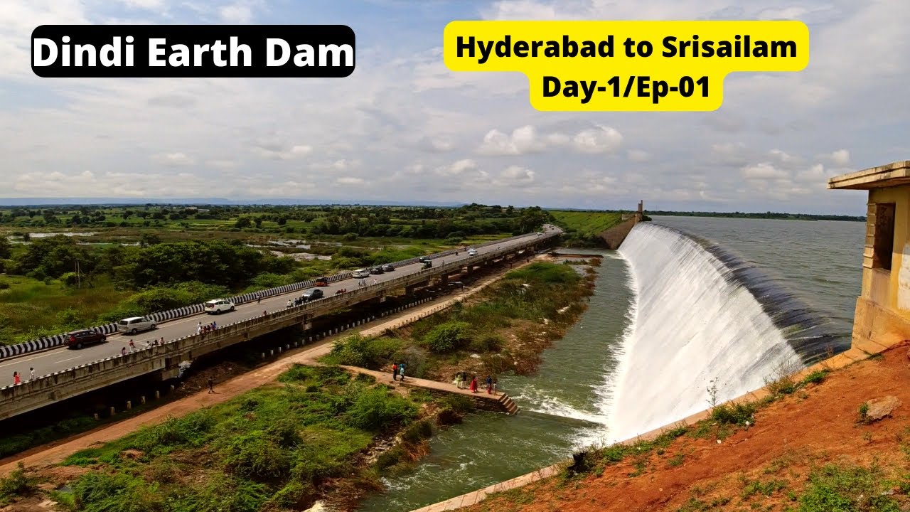 Hyderabad to Srisailam Day-1 | Dindi Earth Dam | Srisailam Dam | Nalla Malla Forest |CS Vlogs| Ep-01