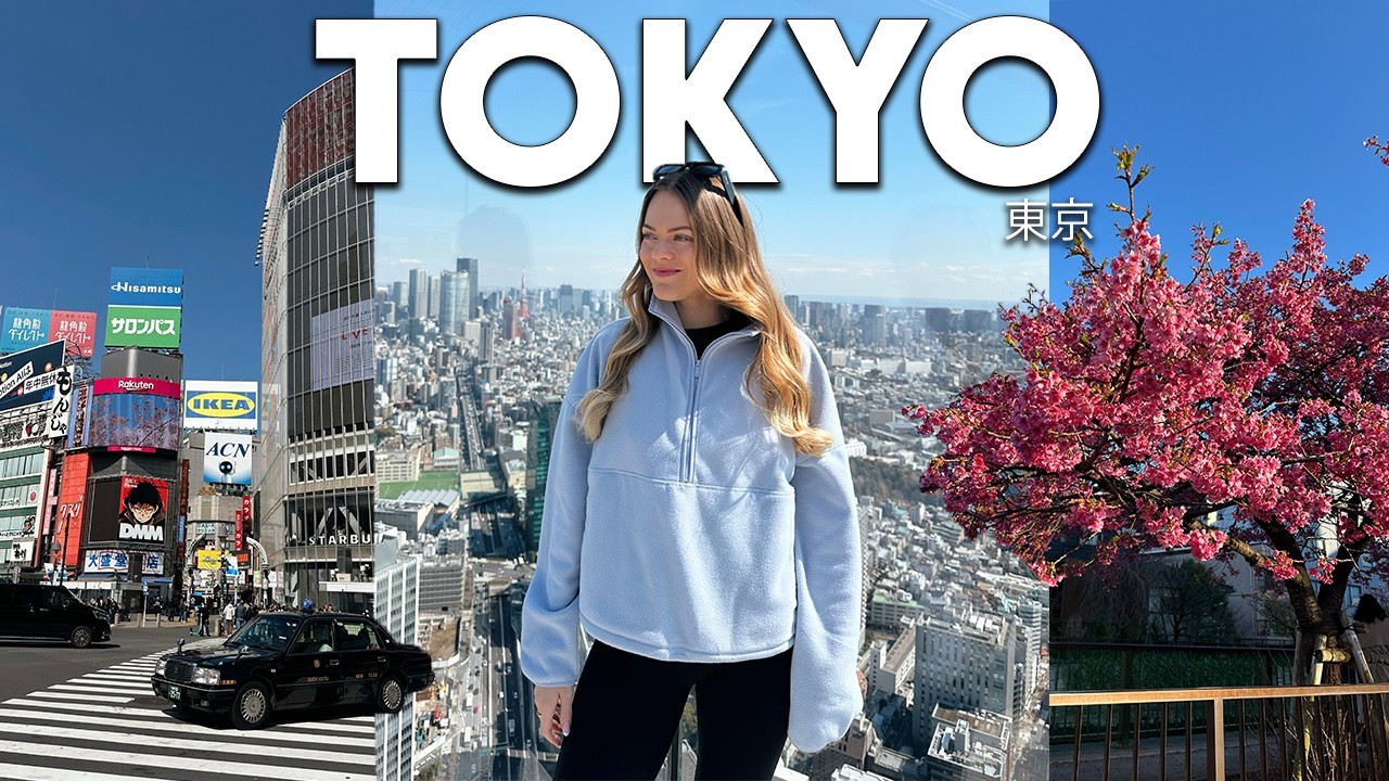 Видеоблог о путешествии по Токио, Япония 🇯🇵: лучшие места, которые стоит посетить, рестораны, про...