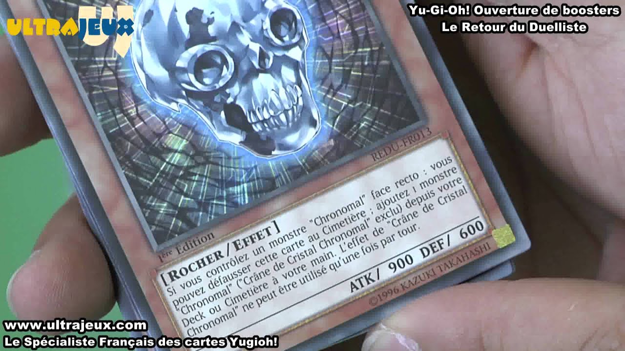 Yugioh! 2012 Edition Le retour du Duelliste  - www.ultrajeux.com (Open The Box)