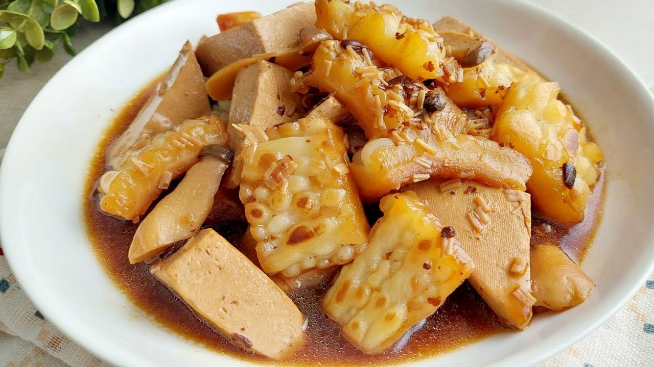 Самый вкусный способ сделать горькую дыню. Многие люди делают неправильно.