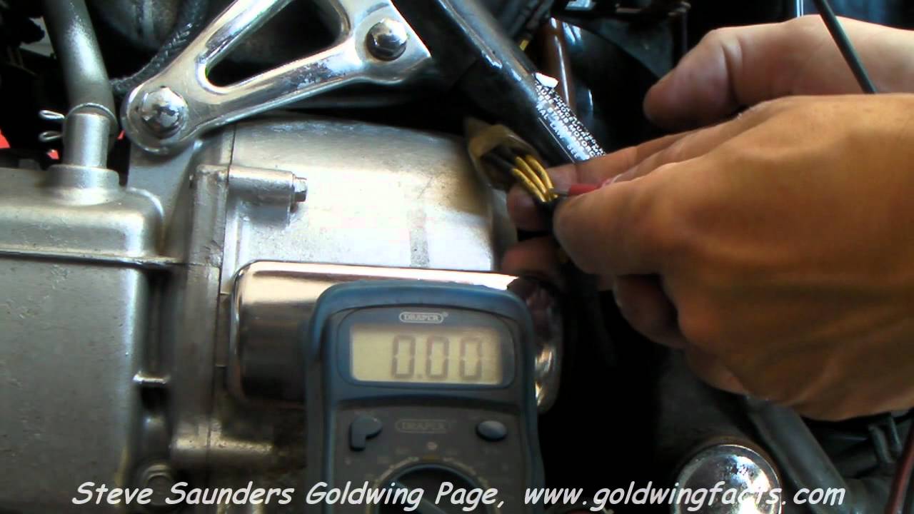 Goldwing Stator Output Check