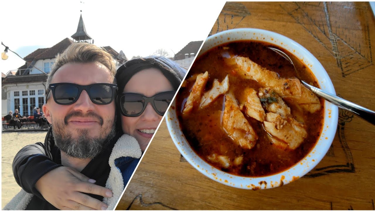 Zupa rybna i śledź po kartusku - jemy w Bar Przystań Sopot plaża