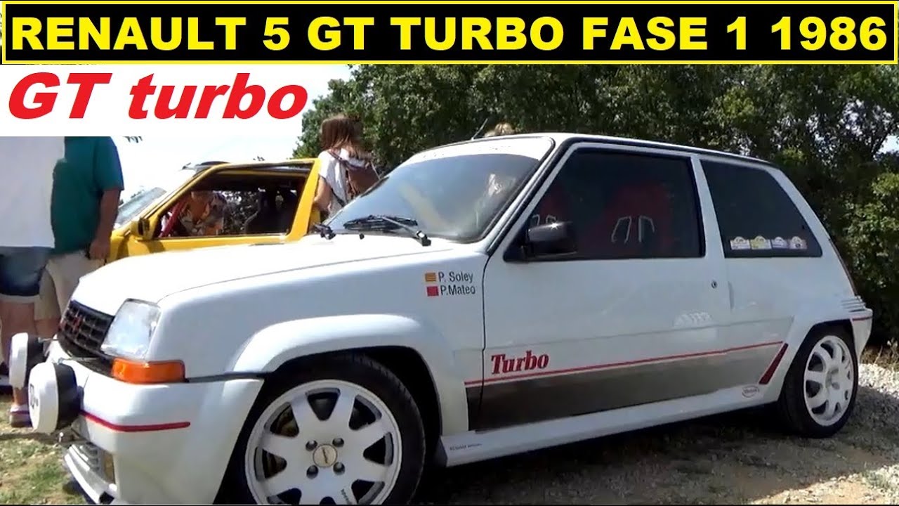 Renault 5 GT Turbo Fase 1. Año 1986. Un mito deportivo.