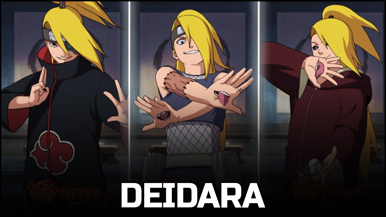 Naruto Online Mobile - Геймплей Deidara All Version