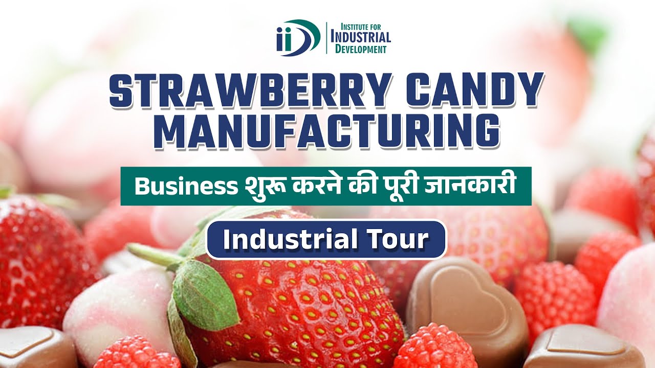 शुरू करे स्ट्रॉबेरी कैंडी बनाने का व्यवसाय || Start Strawberry Candy Manufacturing Business