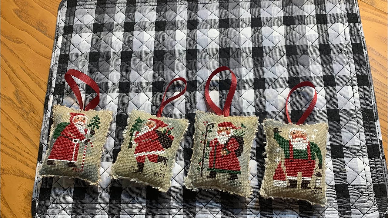 Flosstube #77- Christmas finishing has begun!!!