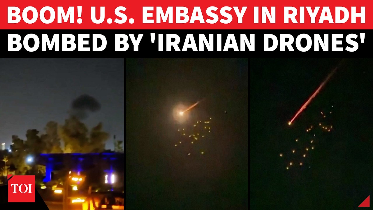 Huge Air Attack On U.S. Diplomatic HQ In Riyadh; Embassy On Fire As Explosions Rock Saudi Capital