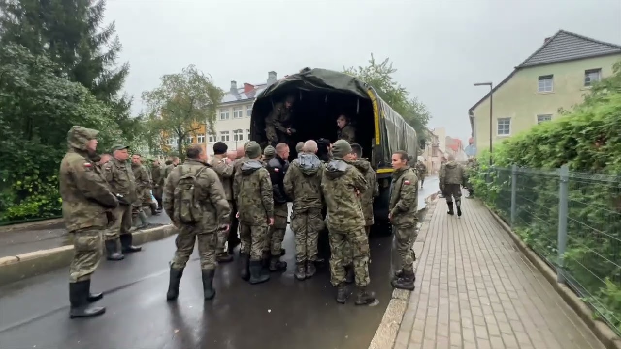 Raport powodziowy z miasta Wleń (16.09)