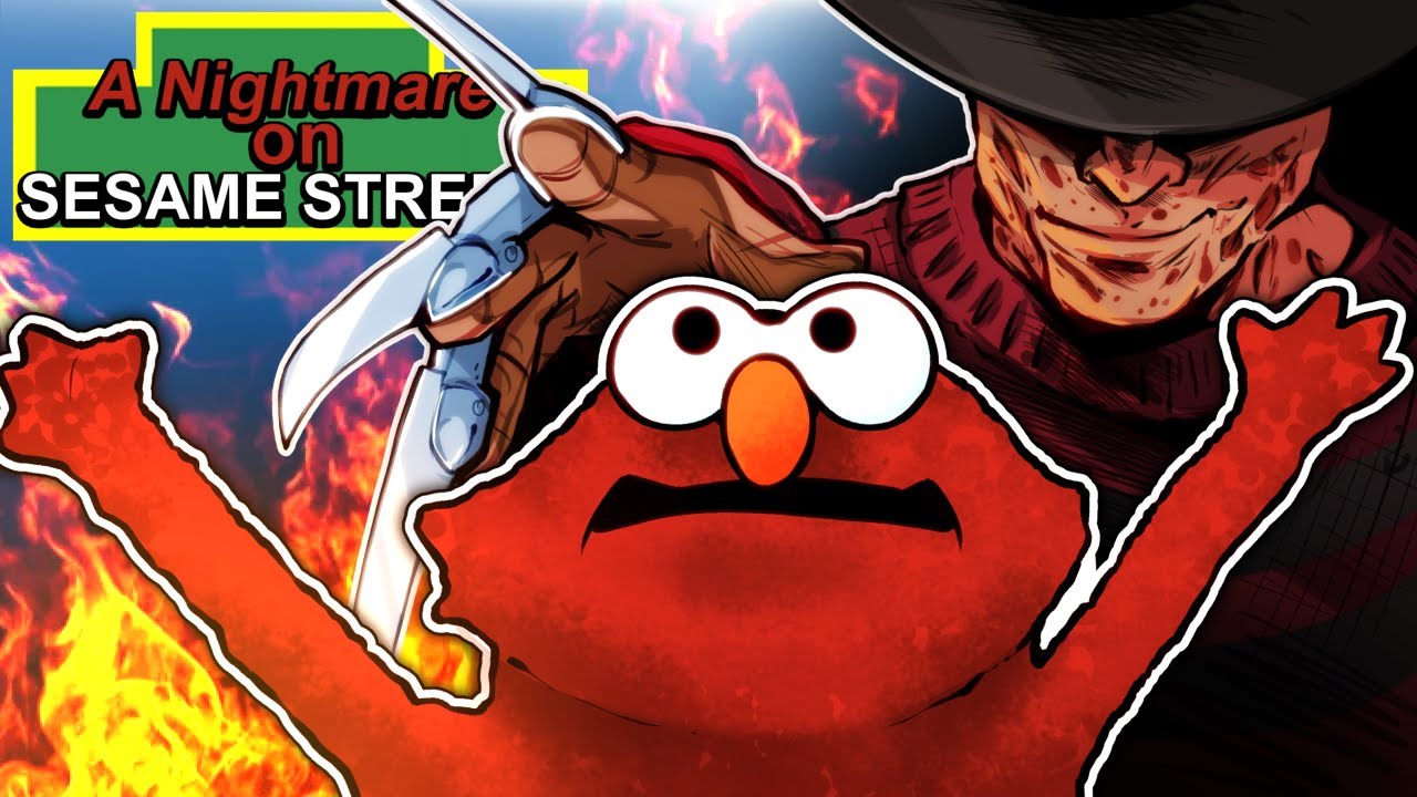Nightmare on Sesame St - ELMO NOT SCARED OF FREDDY!