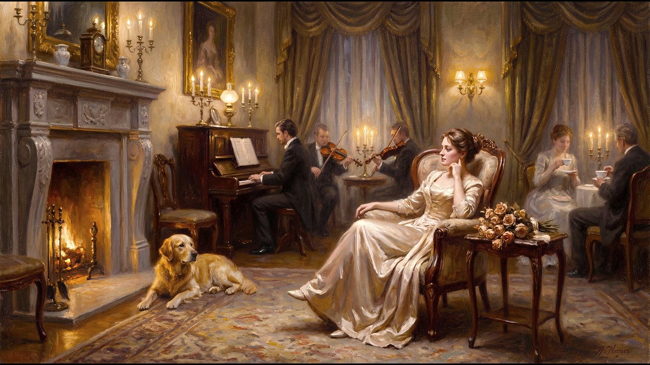🕯️ Romantic & Melancholic Music for Rest and Memories 💖 Gentle Neoclassical Orchestral Ambience
