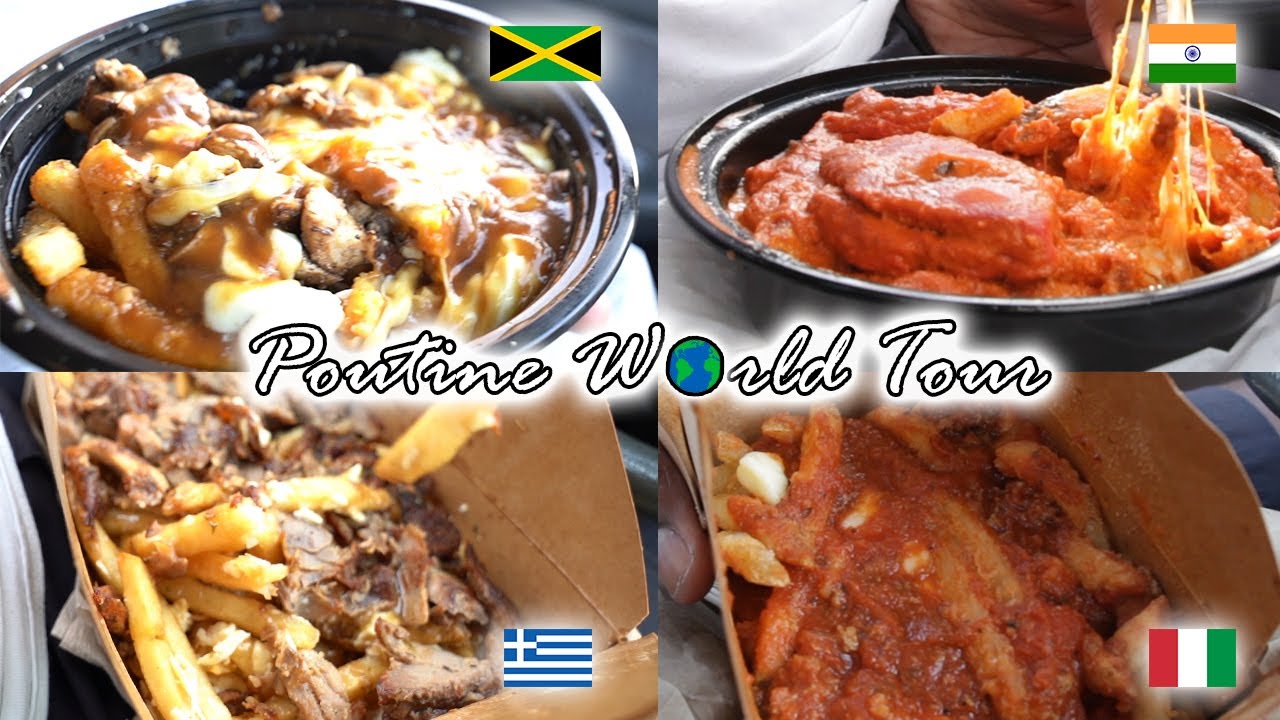 Trying Authentic POUTINE From Different Countries