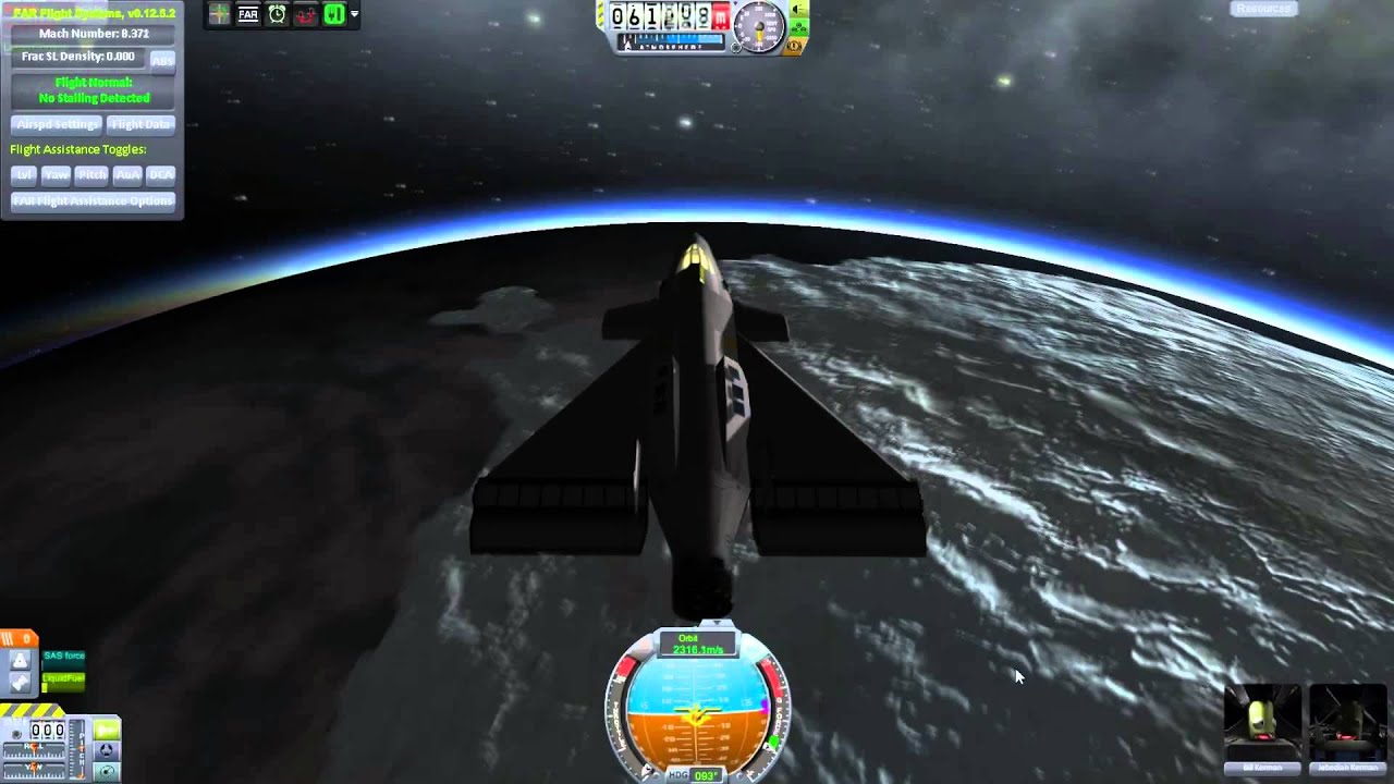 Kerbal Space Program - Interstellar Quest - Episode 29 - Landing The New Spaceplane