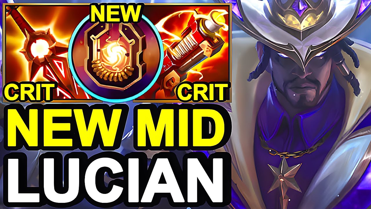 Wild Rift China Lucian Mid - Max Critical Lucian Build Runes - HexFlash Broken OP Item