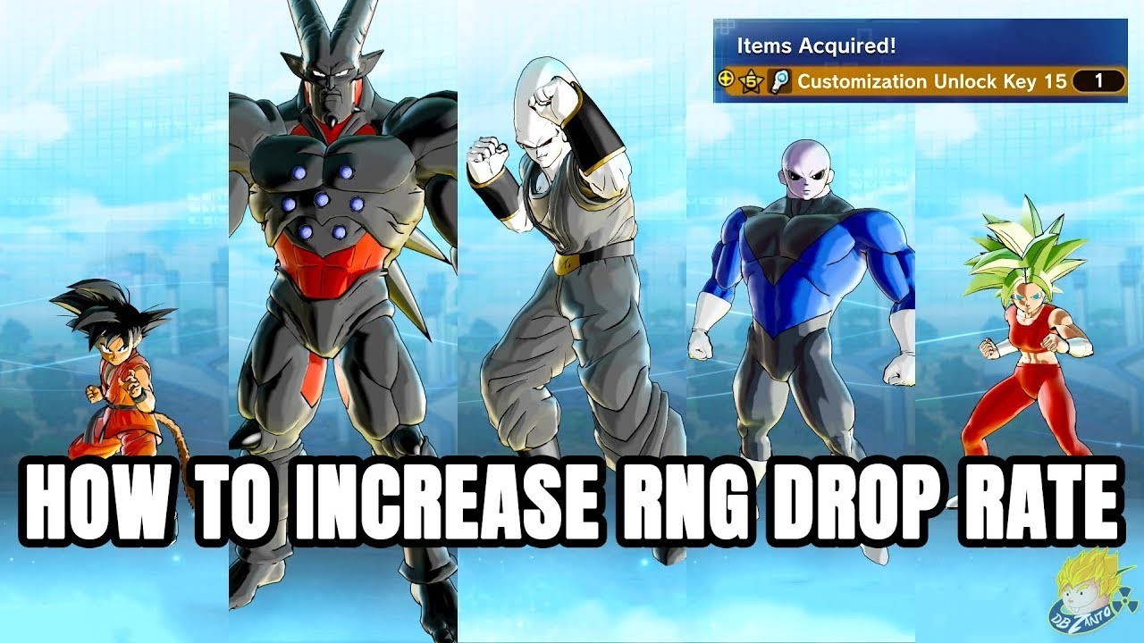 Xenoverse 2 How To Increase RNG Drop Rates Skills, Items, Souls, Artwork & Customization Unlock Key