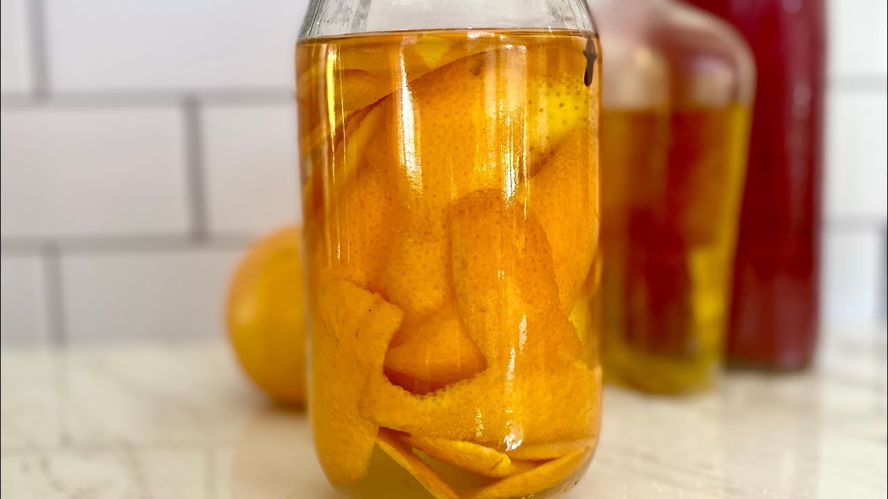 Homemade Orange Liquor