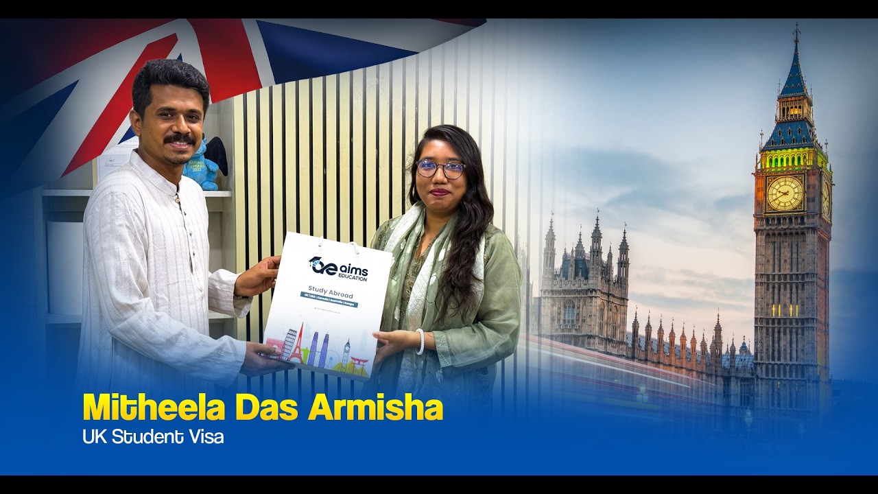 UK Student Visa Success 2026 | Mitheela Das Armisha Going to University of Hertfordshire