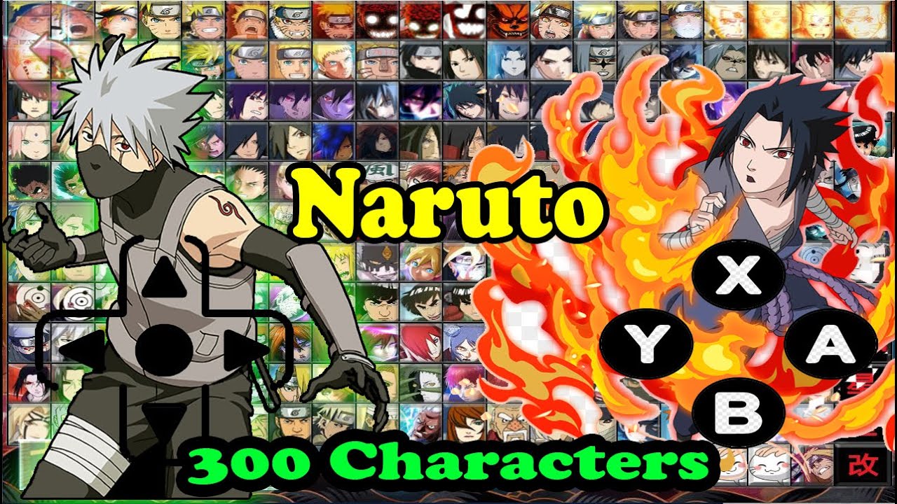 Naruto Ninja X Voltage Game/Juego Android (300 Characters)