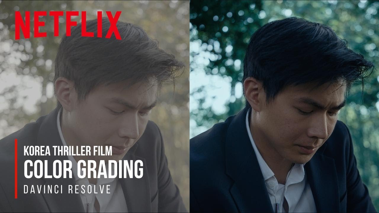 Korean Thriller Film Color Grading Tutorial Davinci Resolve | FREE FOOTAGE