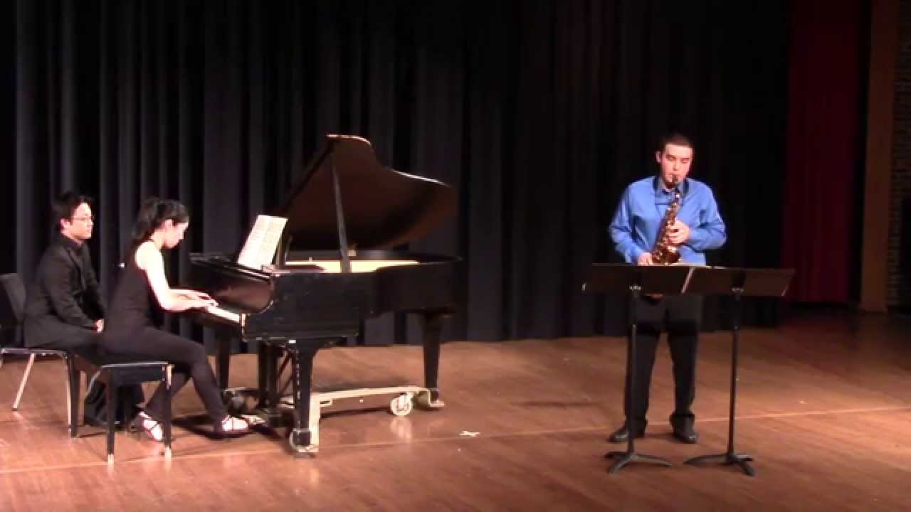 Lunde - Sonata for Alto Saxophone and Piano