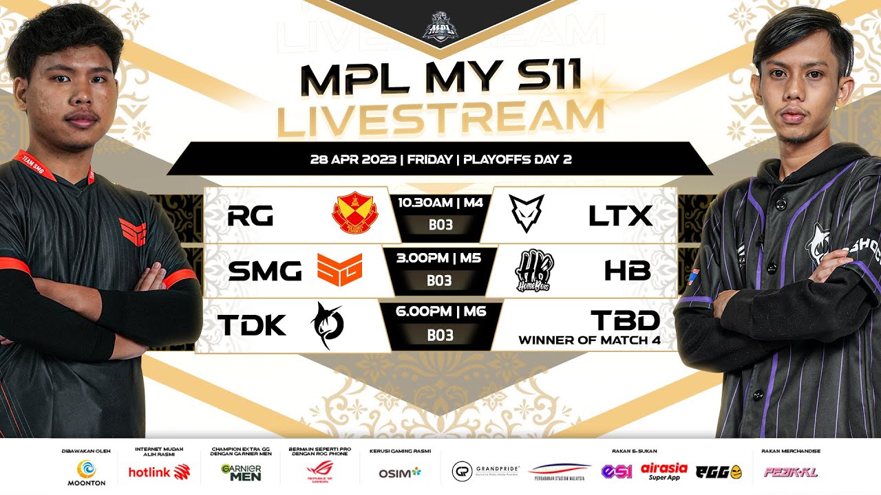 [ENG] MPL MY Season 11 Playoff Day 2