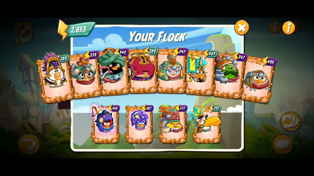 Angry Birds 2 AB2 Clan 600 event - Broken Bamboo level 1 for 1 point - 2026/01/22