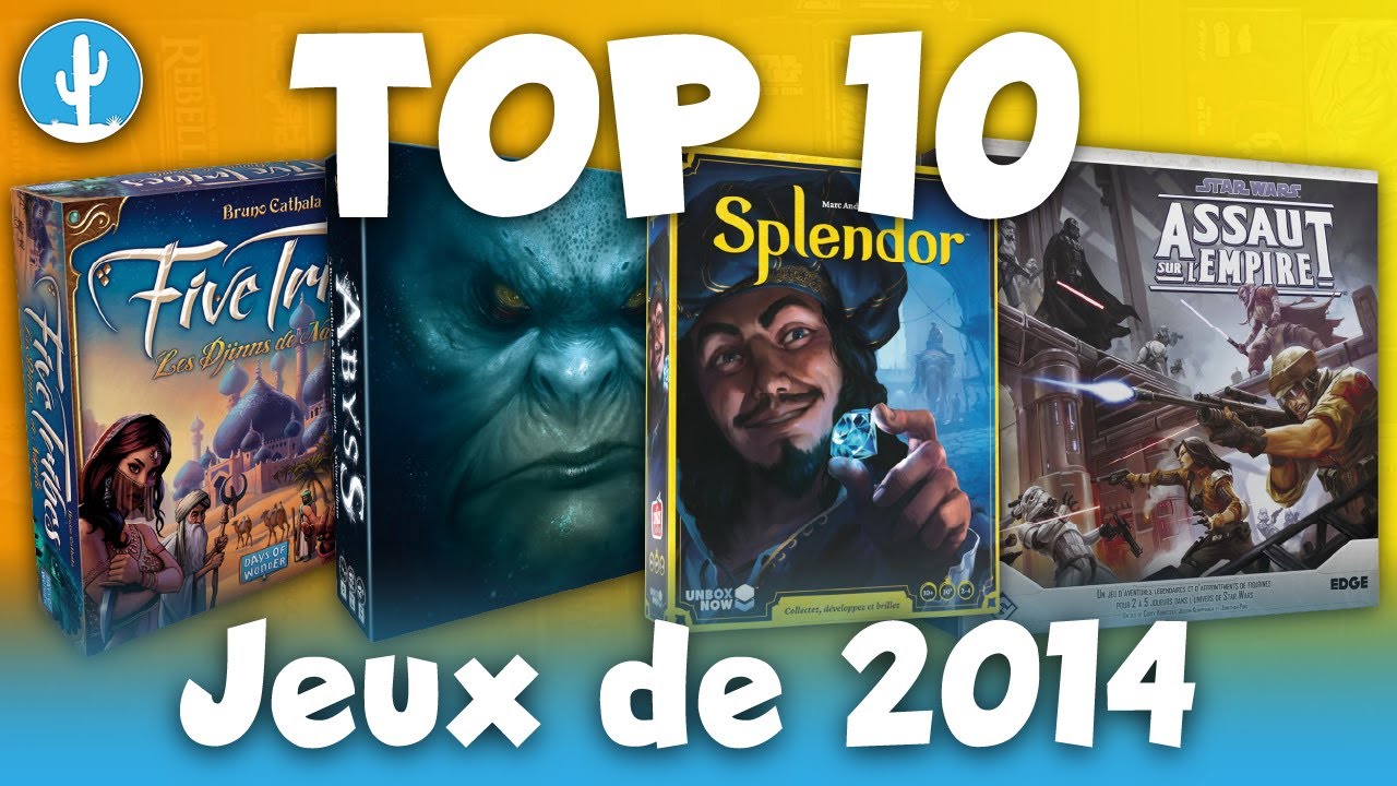 Top 10 jeux de société de 2014 - avec Gamestef @lebouillonludique9071