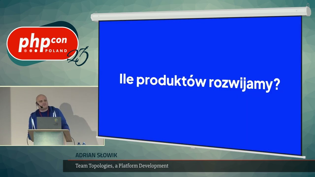 Adrian Słowik: Team Topologies, a Platform Development w Shoper @ PHPConPL23