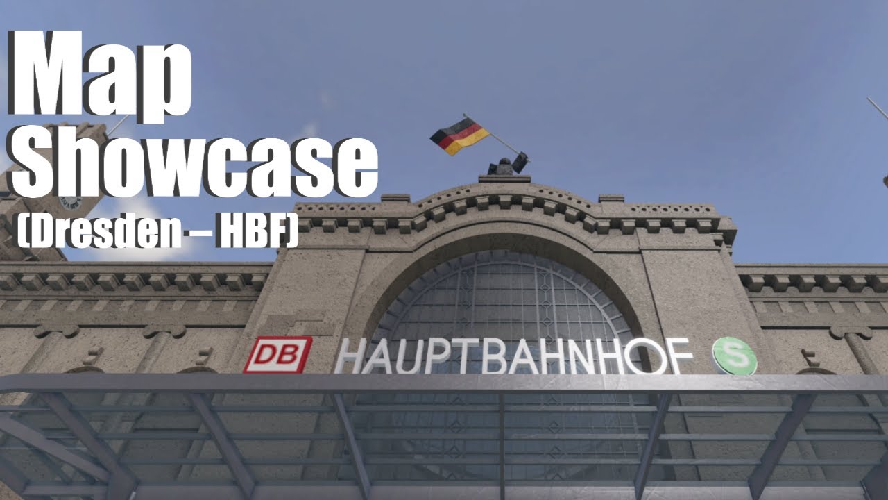Dresden Hbf | Ro-Scale Sandbox Map Showcase