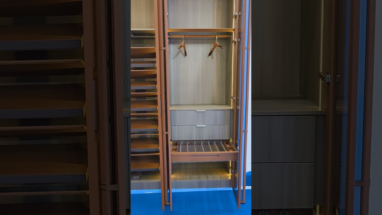 Premium Leather wardrobe #leatherfurniture #wardrobe #design