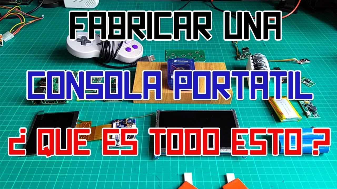 Conceptos Básicos ANTES de fabricar una Consola Portátil con un SBC (Raspberry Pi, S905x, S905y):