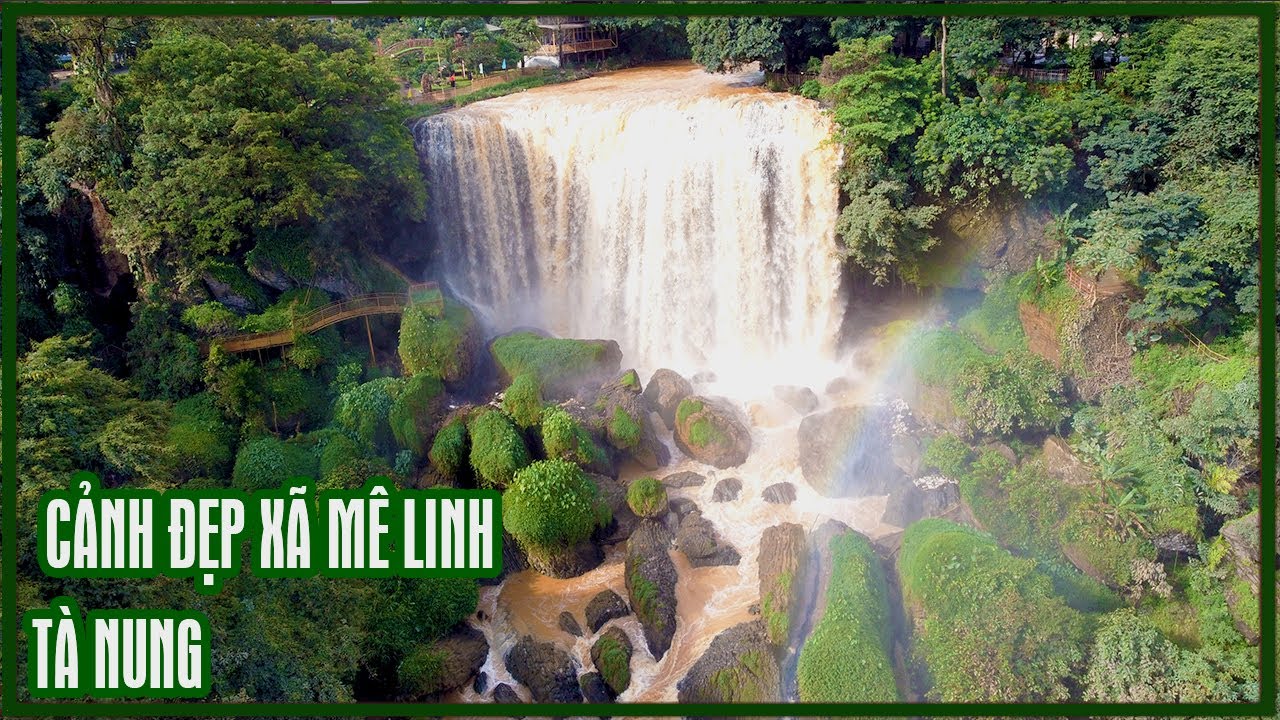 Tà Nung và Xã Mê Linh Nhiều Khu Du Lịch cảnh đẹp, Thác Voi, chùa Linh Ẩn lưa thưa Du Khách dịp hè