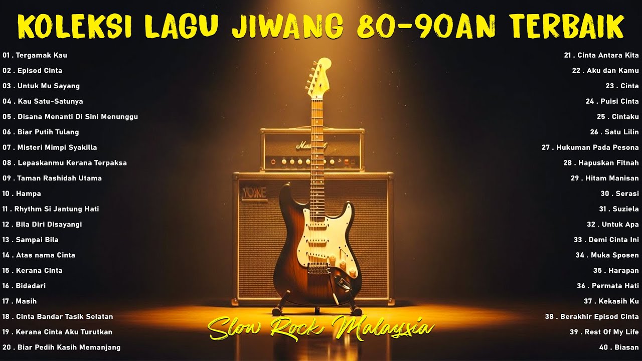 🌌 Rock Kapak Malaysia Nostalgia – Koleksi Lagu Jiwang 80an 90an Evergreen