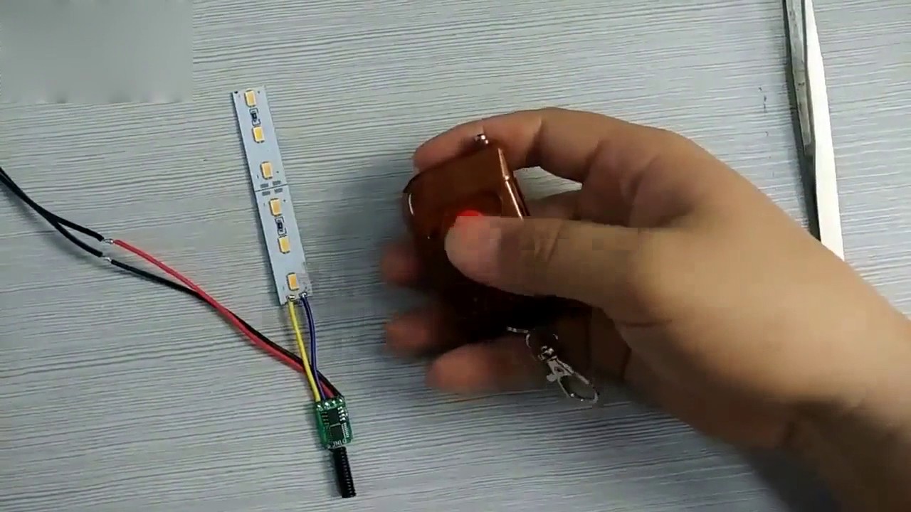 funkschalter 12v licht LED mit Fernbedienung Sender Empf&auml;nger hoch reichweite einbauen au&szlig;en
