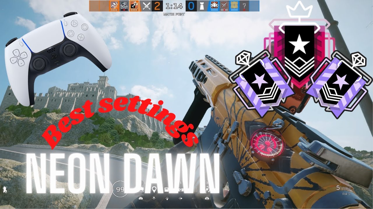 My Console Settings To Get Diamond/Champion-Rainbow Six Siege