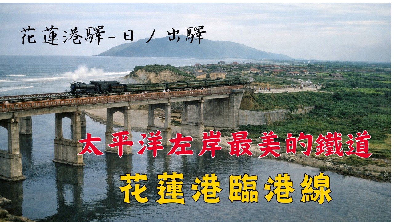 探索太平洋左岸最美的鐵道-花蓮港臨港線鐵道(1)【花蓮港驛-日ノ出驛】