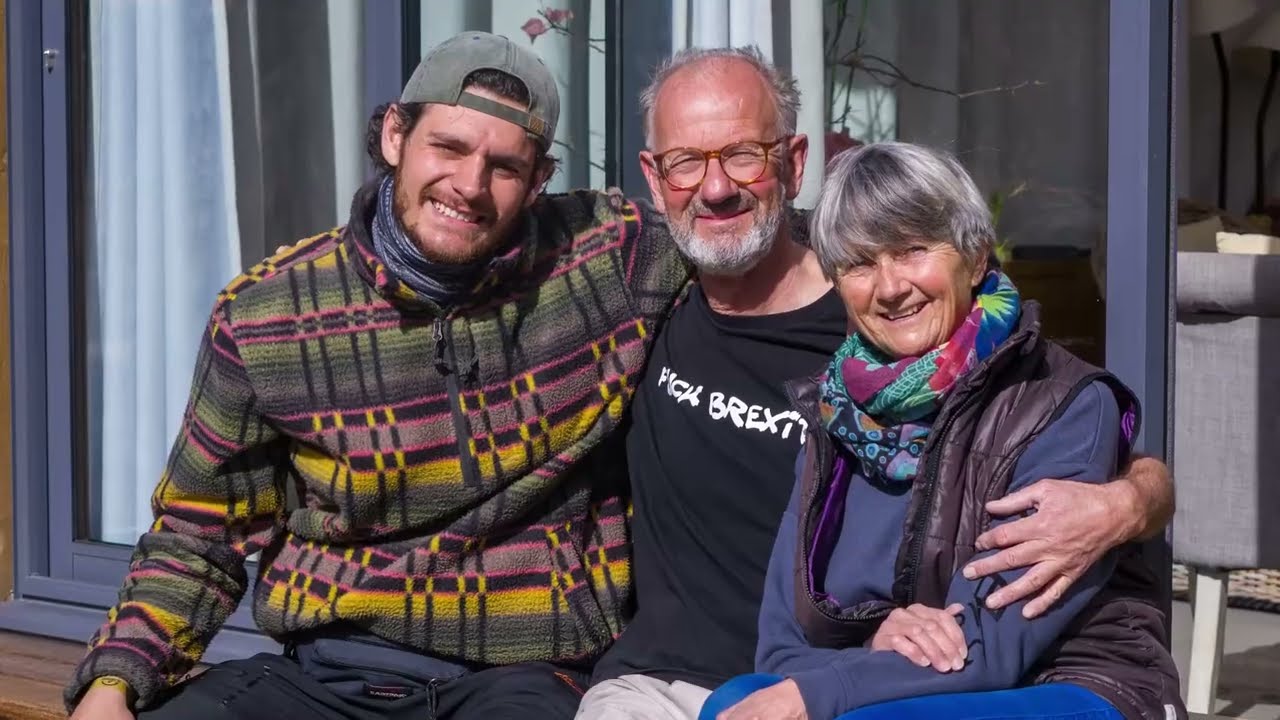 Esta Familia me ayudó para llegar a Suiza en Bicicleta - Ep. #7