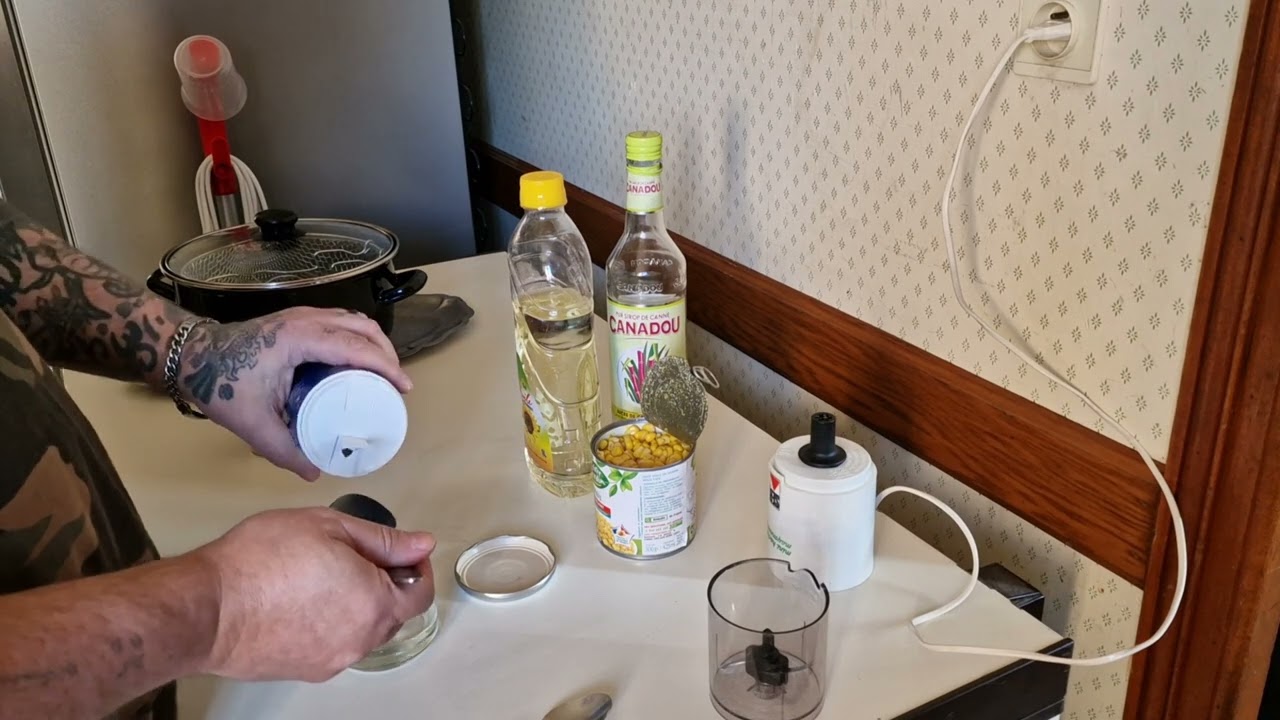 Recette nappage maïs maison rapide ( suite de la recette de bouillette maïs ).