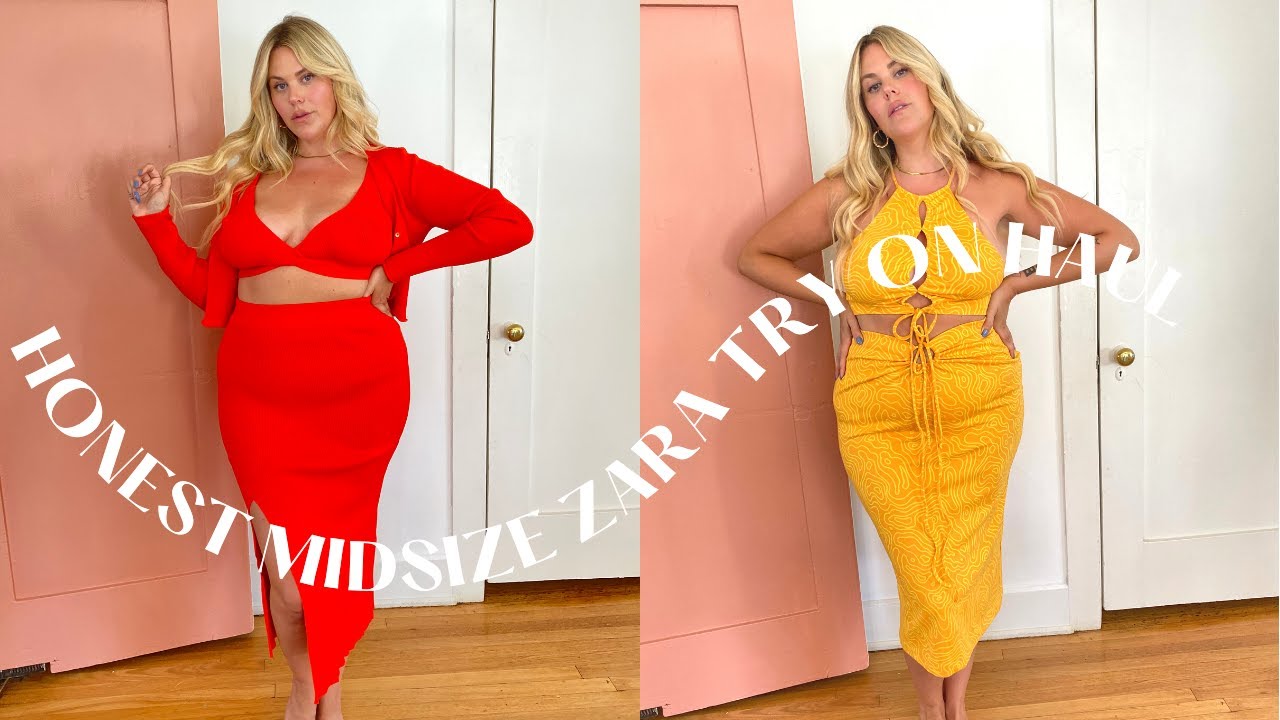 MIDSIZE ZARA TRY ON HAUL / WILL IT FIT ? / SIZE 14 / UK 18
