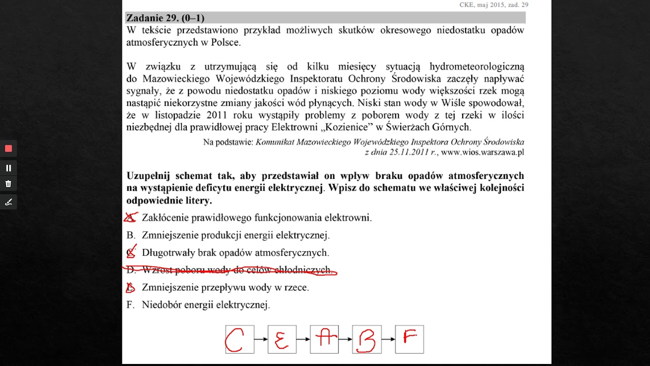 Zadania maturalne   Geografia   Gospodarka Polski